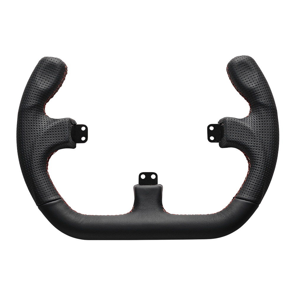 Asetek Open D Black Leather Rim