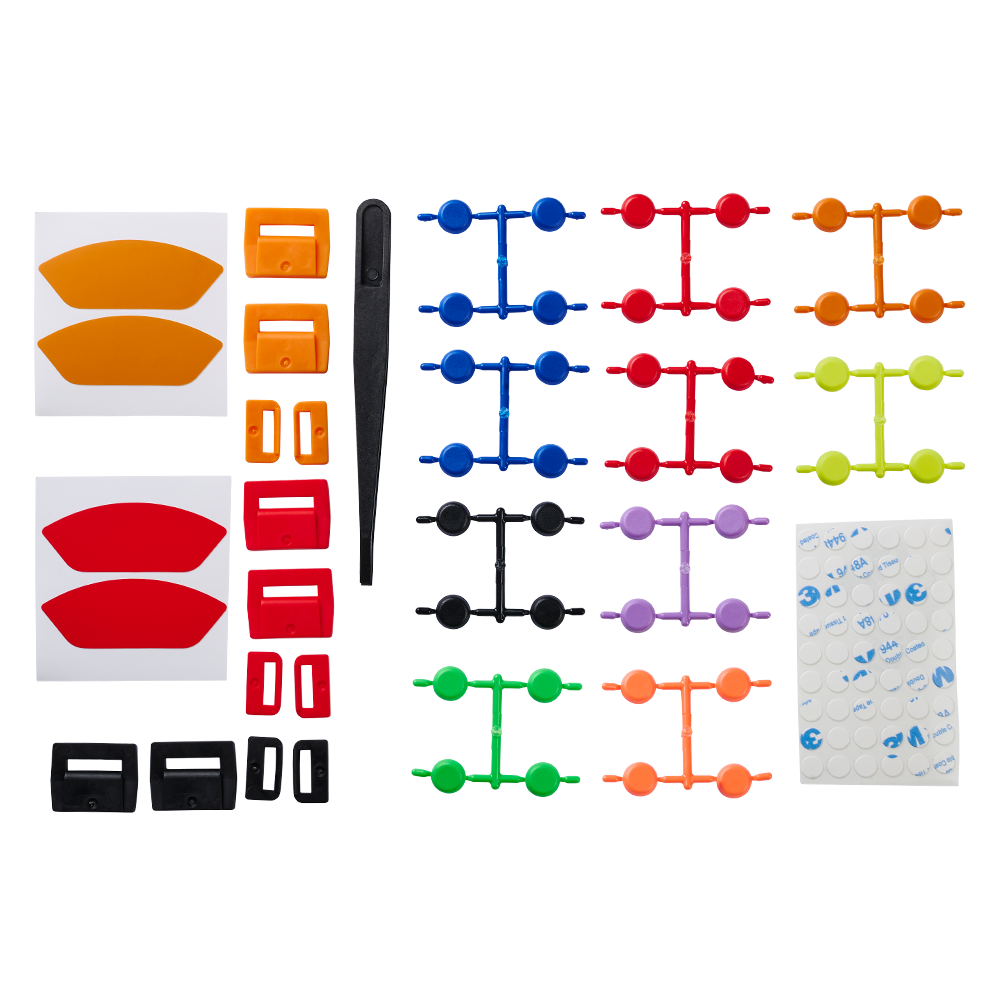 Asetek wheel button color kit