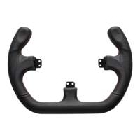 Asetek Open D Black Leather Rim