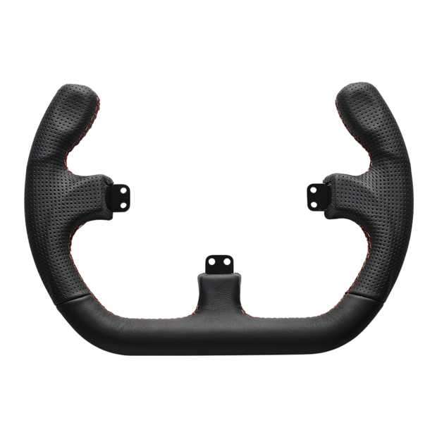 Asetek Open D Black Leather Rim