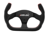 Simagic volant sans hub forme C cuir