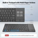 Rii clavier sans fil Bluetooth K22BT